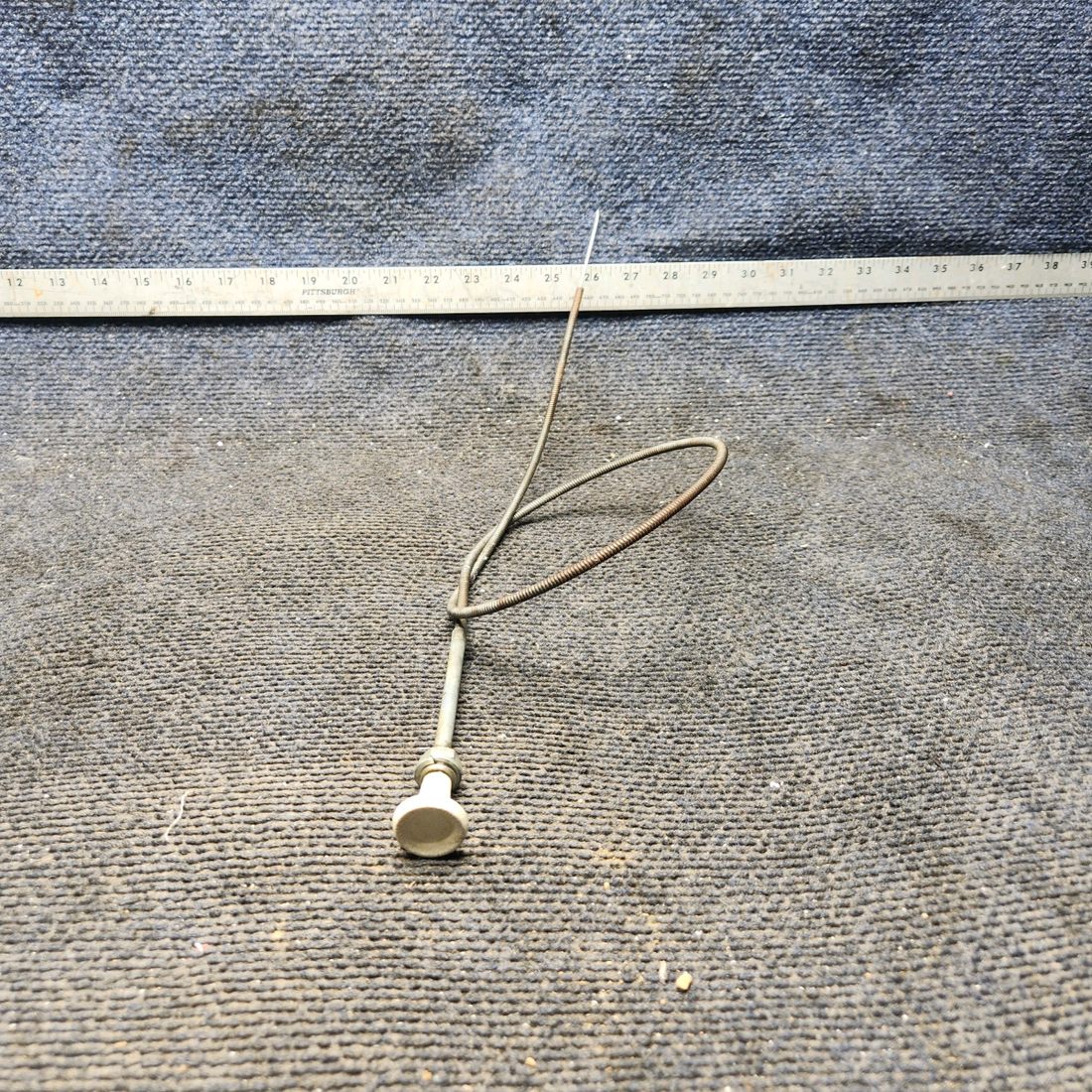 Used aircraft parts for sale, S1239-11 cessna 150G Cabin Heat Control Cable (37")