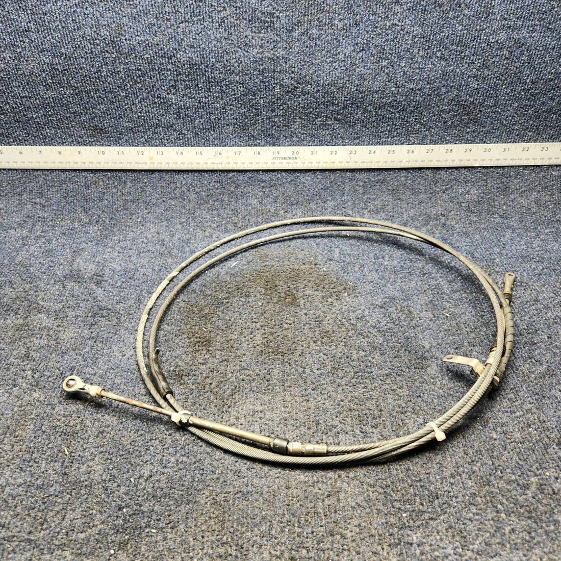 Used aircraft parts for sale, 555-815 Piper PA32RT-300 CONTROL CABLE THROTTLE PIPER