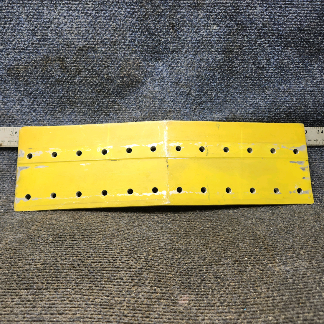 Used aircraft parts for sale, 169-110014-1 Beechcraft C23 SUNDOWNER Wing Splice Plate Upper Main Spar