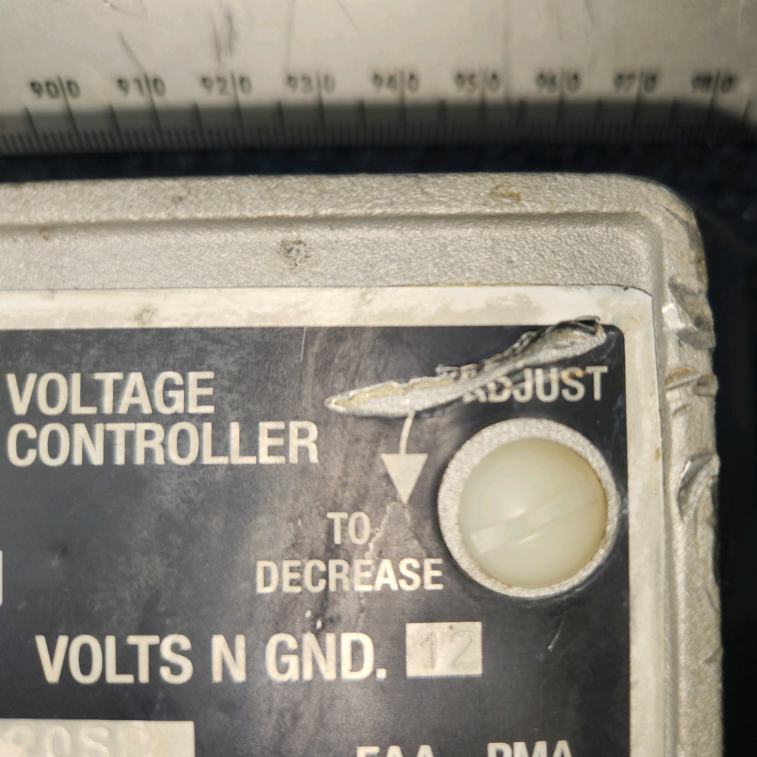 Used aircraft parts for sale, J12M20SP, test test Skytronics Cessna 172 Alternator Voltage Controller 12V