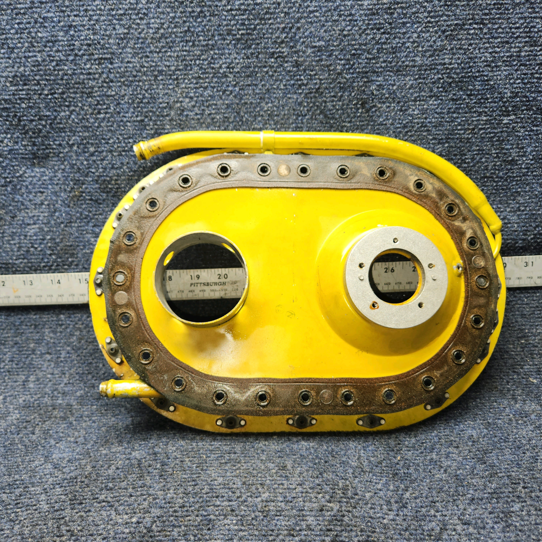 Used aircraft parts for sale, 23426-003 PIPER PA-24-250 Fuel Cell Access Plate Assembly RH