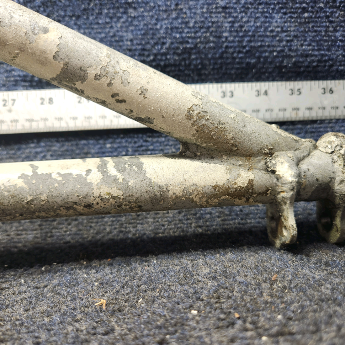 Used aircraft parts for sale, 35-815102-1 Beechcraft F35 Main Gear Brace Assy - RH