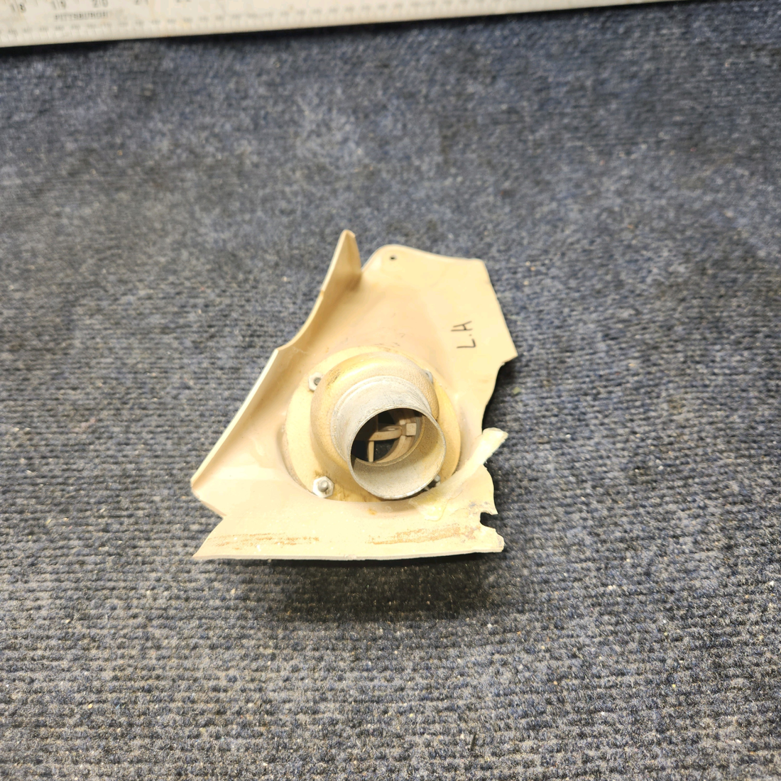Used aircraft parts for sale, 169-534026-1 Beechcraft A24R Outlet LH Escutcheon SEE PHOTOS FOR DETAILS