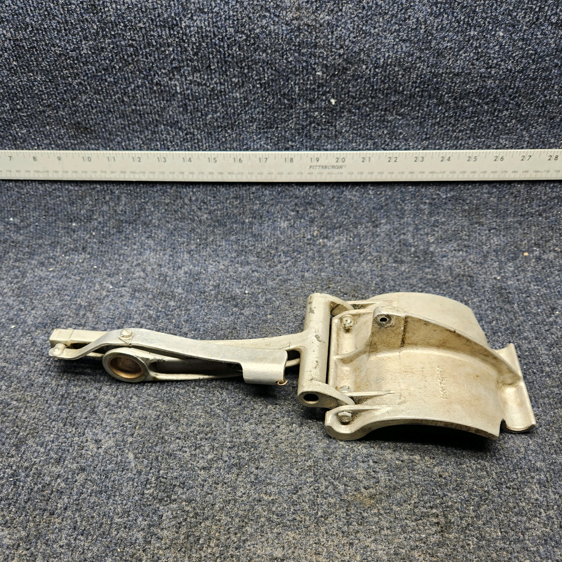 Used aircraft parts for sale, 35-524011 AND 35-524060-2 BEECHCRAFT F35 RUDDER PEDAL AND PEDAL ARM