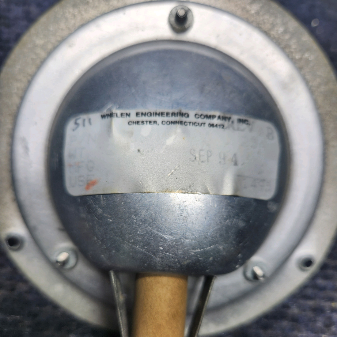 Used aircraft parts for sale, 572-610 PIPER PA28-161 Warrior III STANDBY, MAP LIGHT ASSY