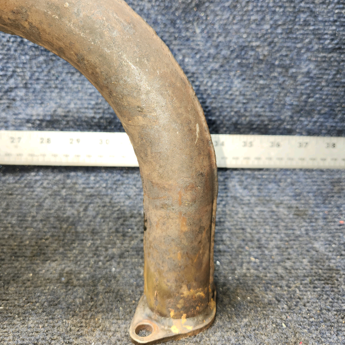 Used aircraft parts for sale, 35-950116 Beechcraft 35-33 Exhaust Stack with EGT Holes – RH