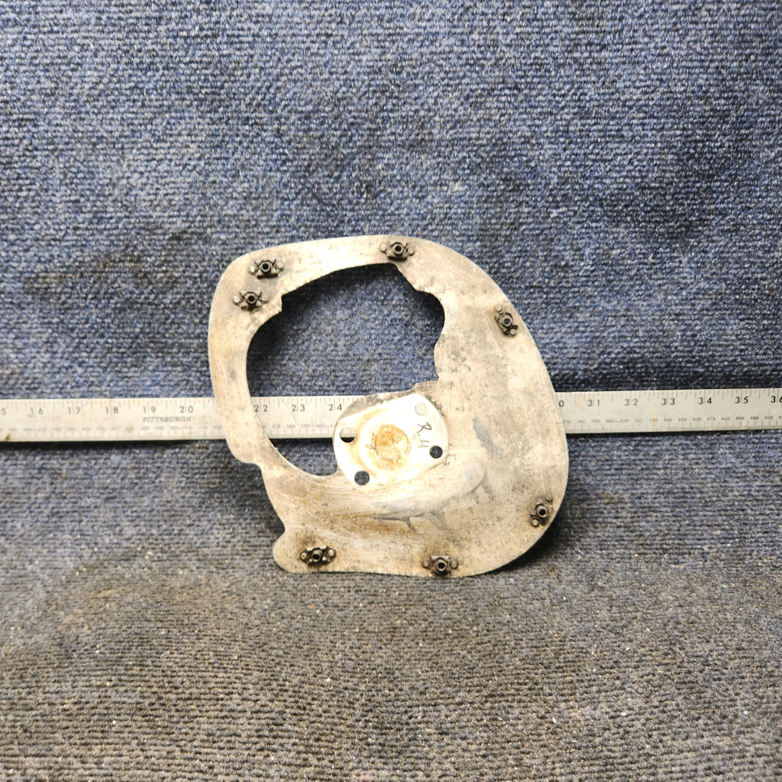 Used aircraft parts for sale, 0441143-26 Cessna 172 Wheel Fairing Plate Assembly RH