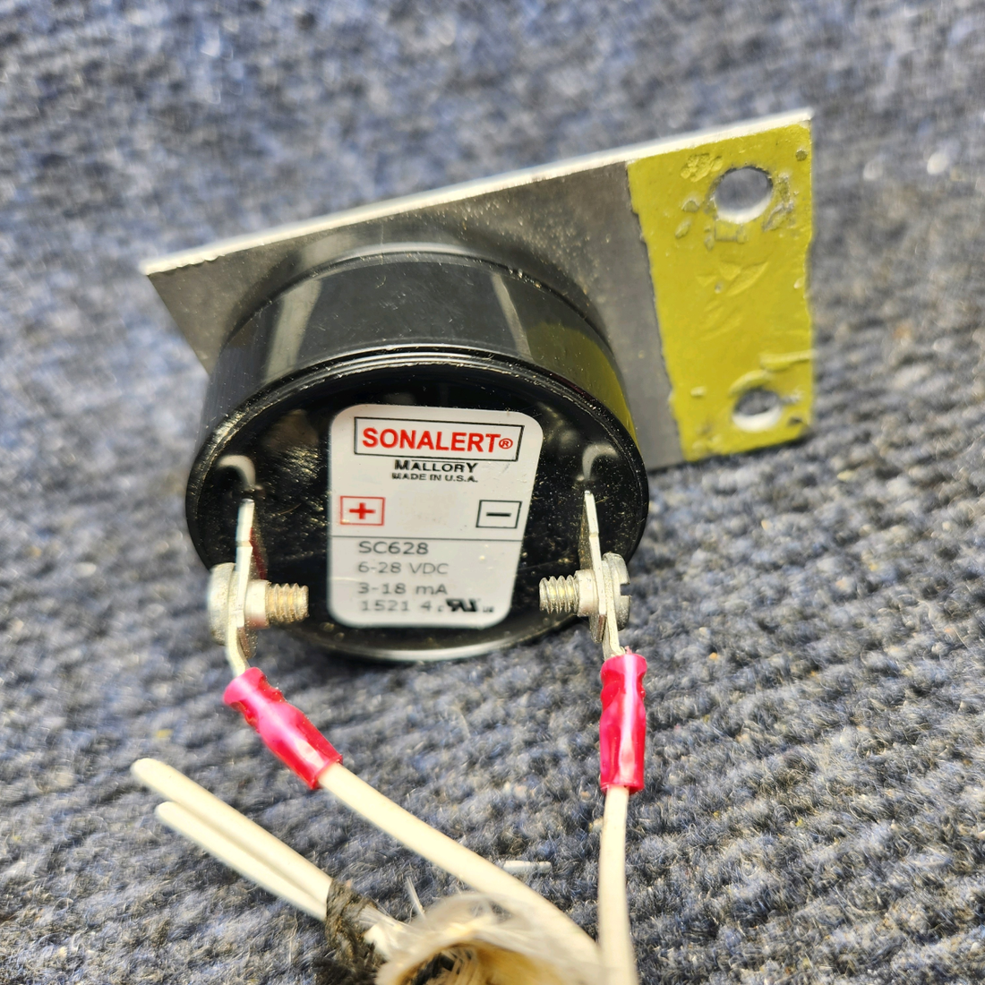 Used aircraft parts for sale, SC628P- Beechcraft F33A MALLORY SONALERT WARNING HORN"PRICE PER EACH"