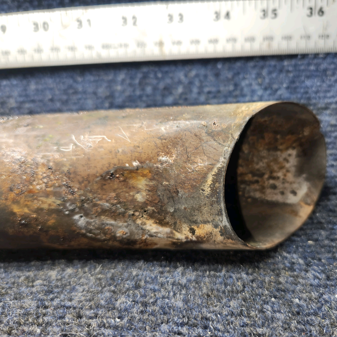 Used aircraft parts for sale, 63666-002 Lycoming O-320-E2AD PIPER PA28-140 Tailpipe Assembly