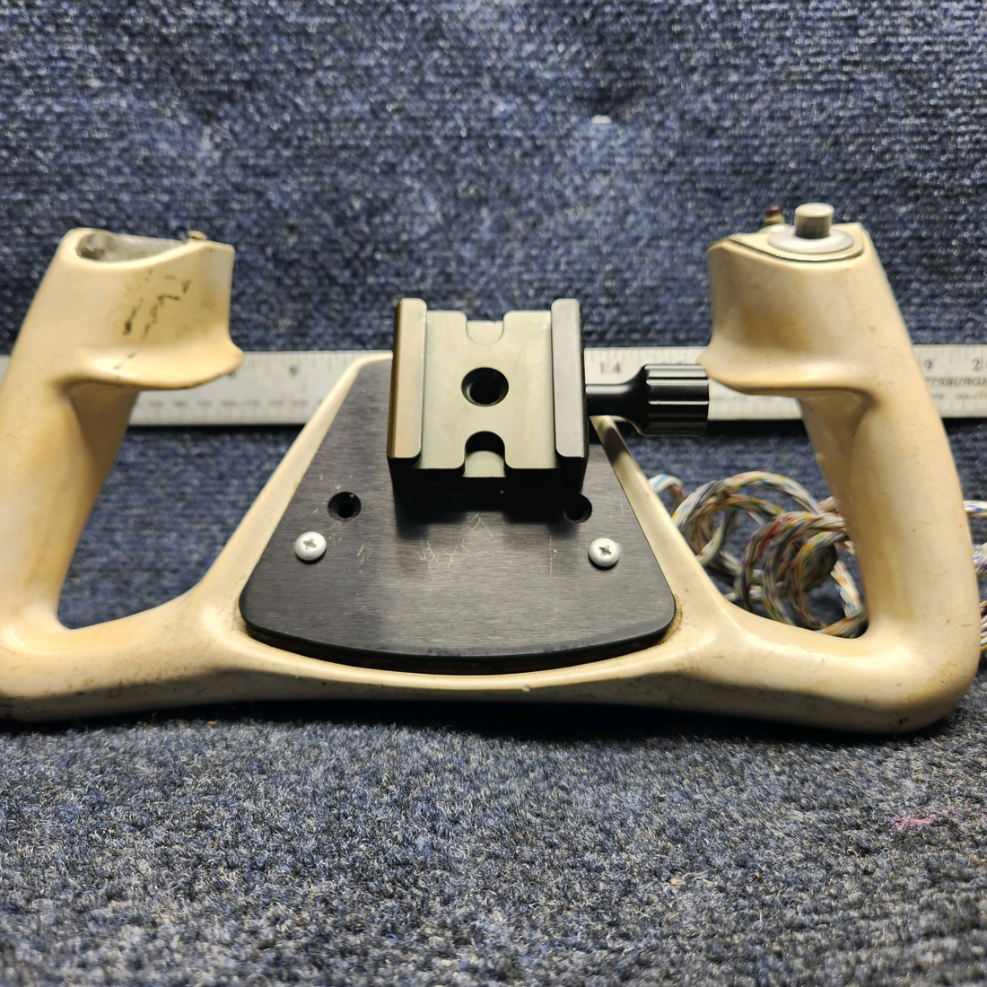 Used aircraft parts for sale, 60-524080-13 Beechcraft F33A PILOT CONTROL WHEEL ASSEMBLY