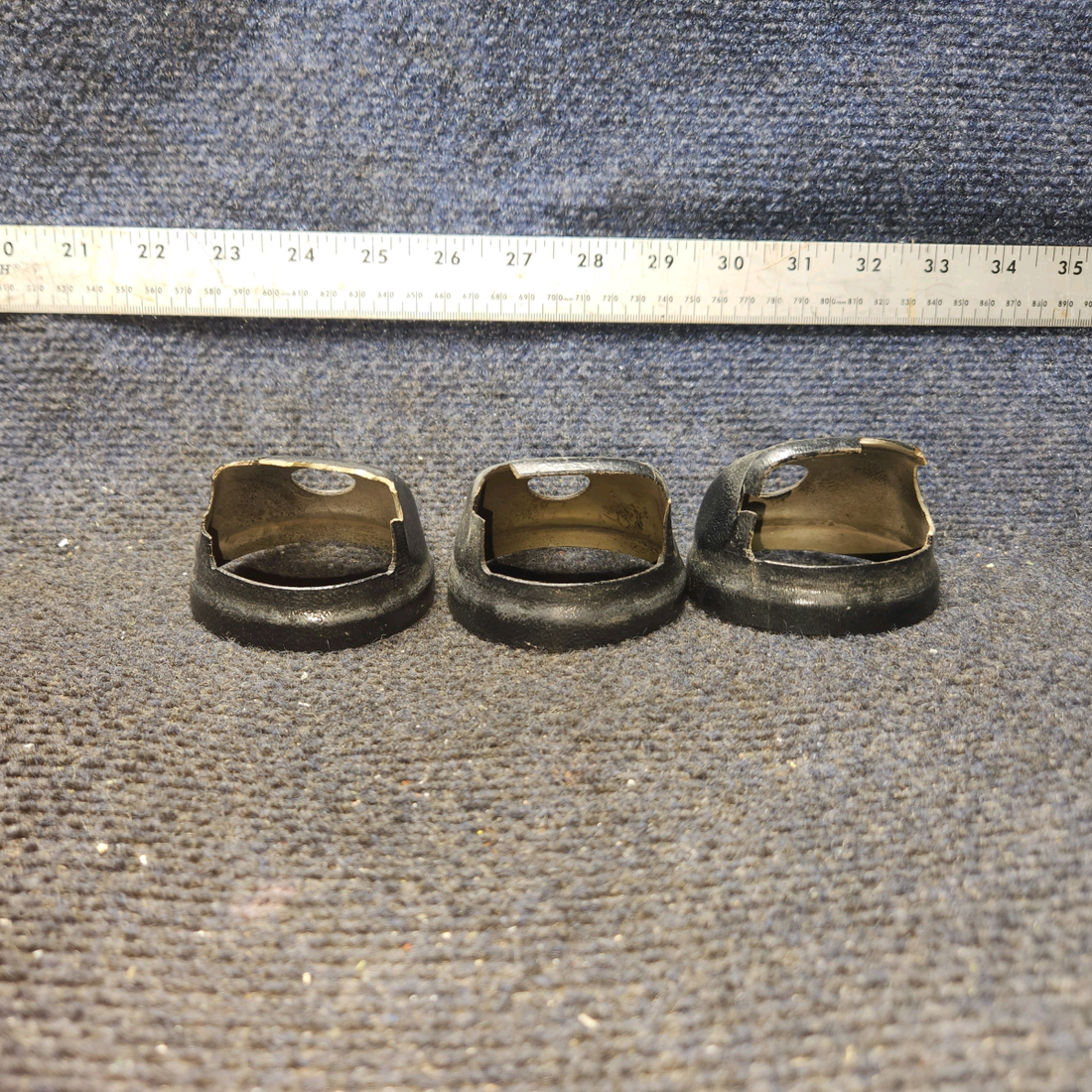 Used aircraft parts for sale, 65735-02 Piper PA32RT-300 Vent Cup – Set of Three (See Details)