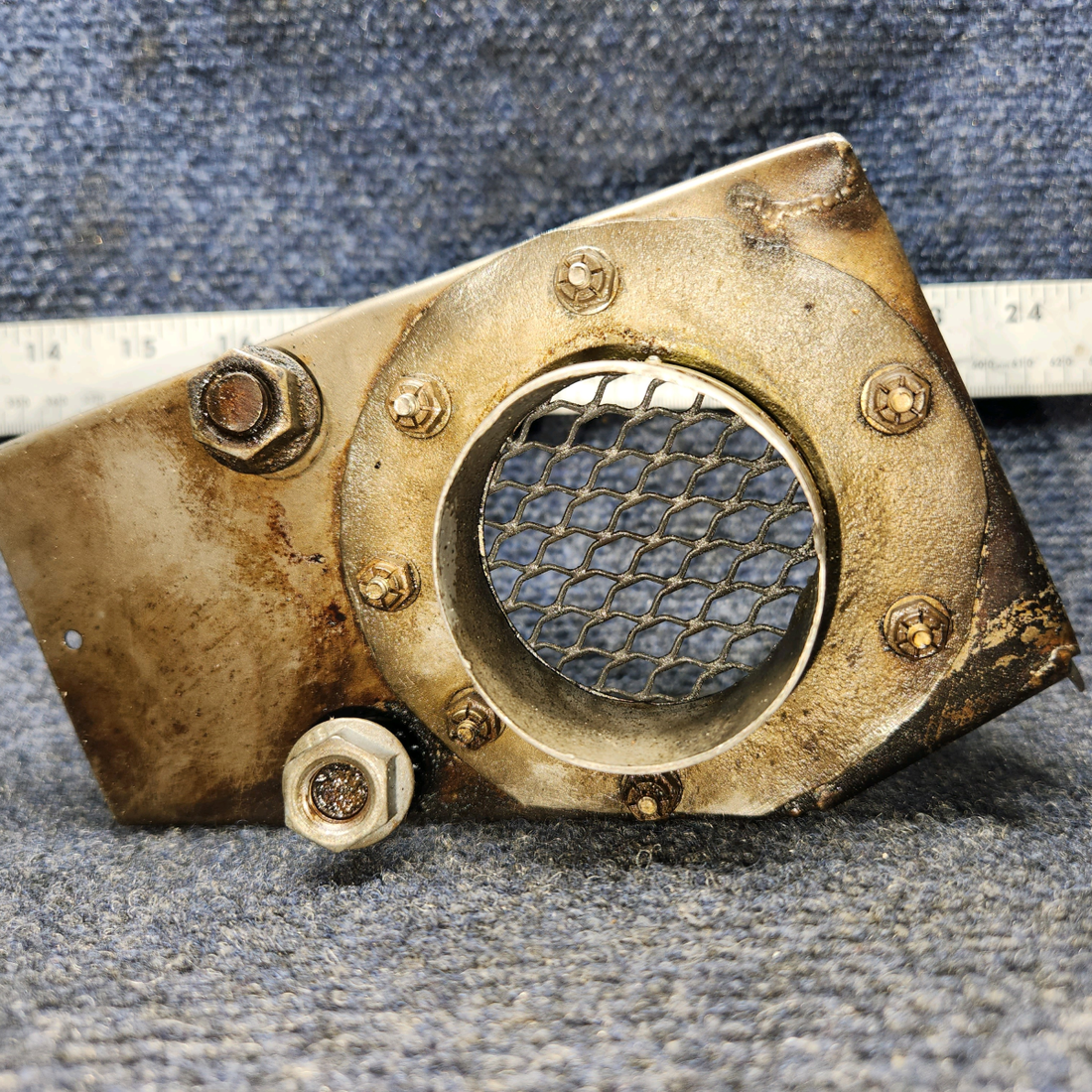 Used aircraft parts for sale, 1750011-4 CESSNA 172K CARBURETOR HEAT SHROUD ASSEMBLY