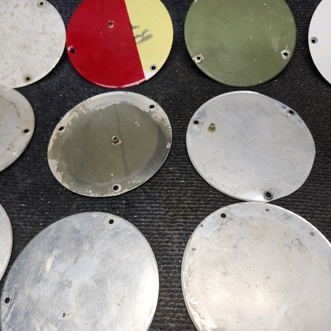 Used aircraft parts for sale, S225-1, S225-2, S225-3 Cessna C175 Lot of Different Plate Covers