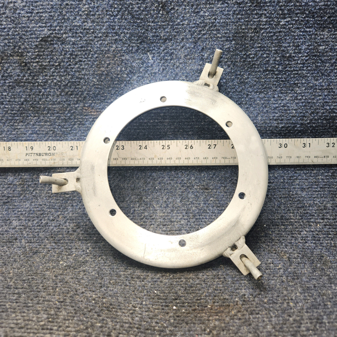 Used aircraft parts for sale, D3608 BEECHCRAFT 95-55B Bulkhead Slinger Ring – Prop De-Ice, 3-Blade