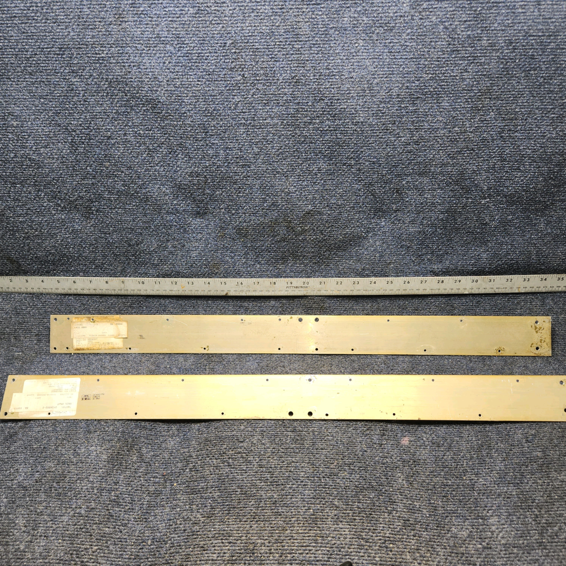 Used aircraft parts for sale, 2414002-2 Cessna 172RG Seat Rail R/H Outboard and Inboard- Copilot -Pair