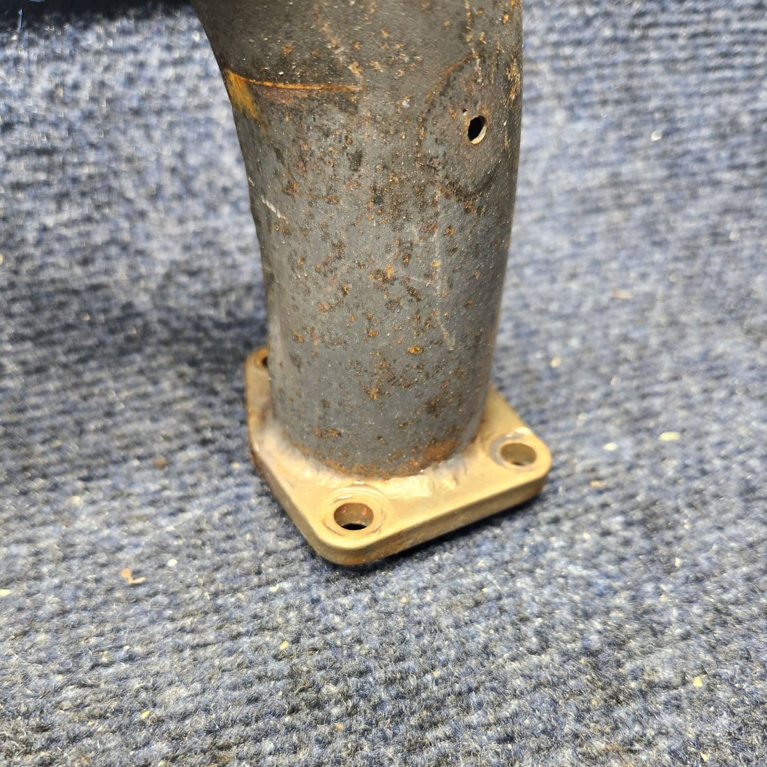 Used aircraft parts for sale, 35-95011 Beechcraft F33A EXHAUST STACK ASSEMBLY LH W/ PROBE HOLES