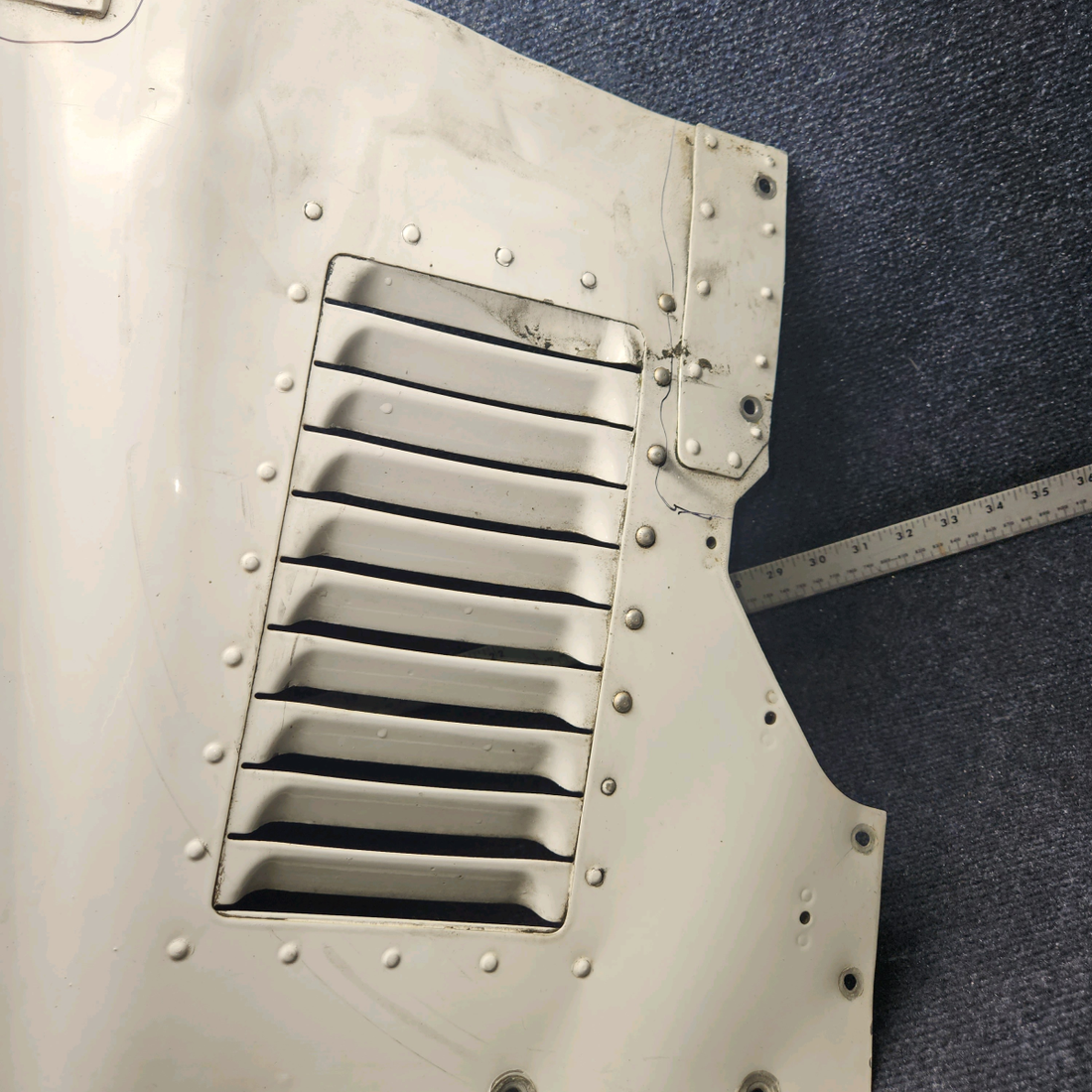 Used aircraft parts for sale, 35415-014 PIPER PA28-161 Warrior III COWLING NOSE LOWER- LH