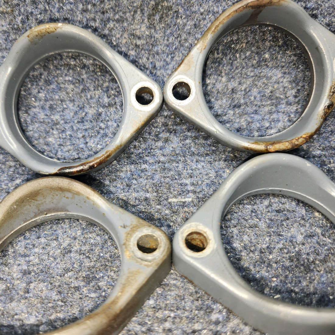 Used aircraft parts for sale, 73346 Lycoming O-540 PIPER PA-24-250 Upper Intake Pipe Flange " price is for each"