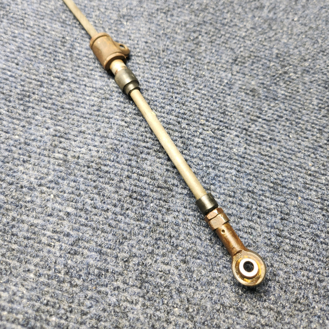 Used aircraft parts for sale, 169-380084-9 Beechcraft C23 SUNDOWNER THROTTLE CONTROL CABLE ASSY