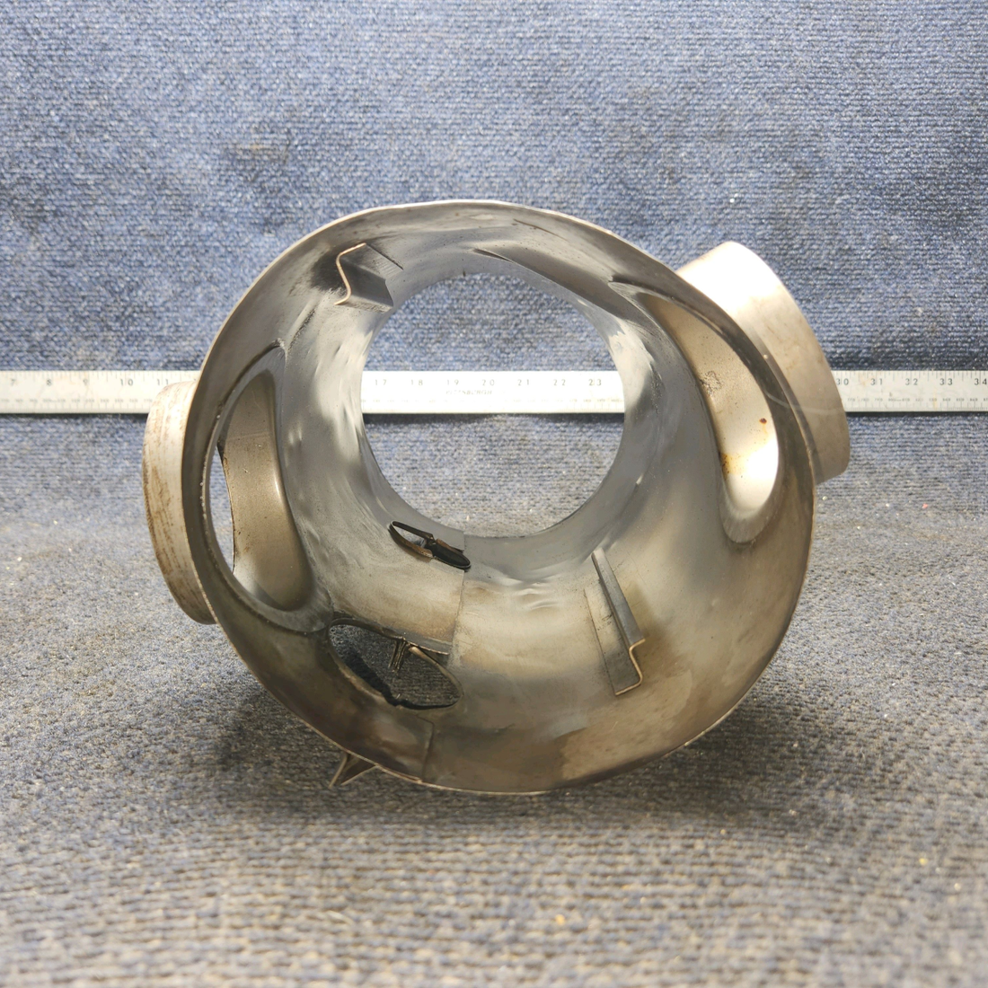 Used aircraft parts for sale, 0550176-38 Cessna 172E Exhaust Muffler Shroud RH