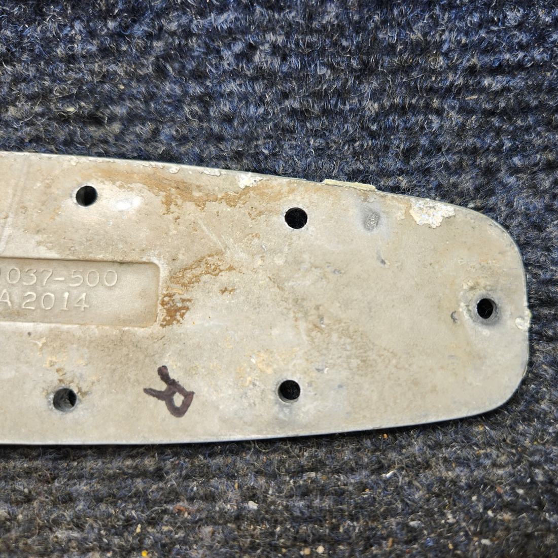 Used aircraft parts for sale, 0711037-18, 0711037-20 Cessna 182G Cabin Door Hinge Assy Lower RH