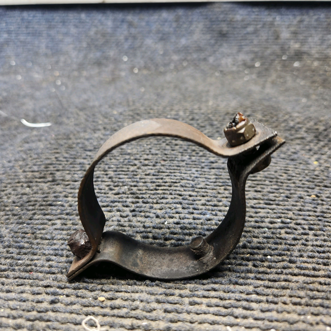 Used aircraft parts for sale, 0450338-9, 0450338-10 cessna 150G Tailpipe Clamp