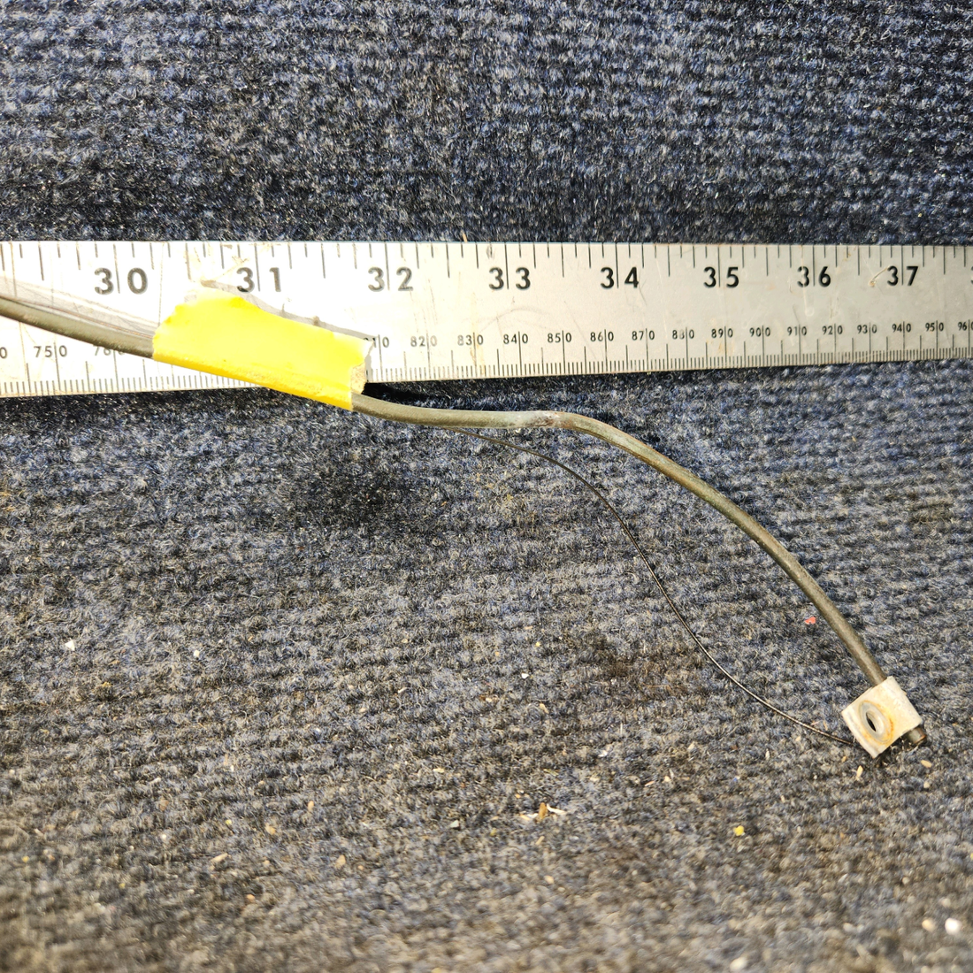 Used aircraft parts for sale, 0413416-3, 0413417-2, 0413416-2 cessna 150G Flap Position Indicator Cable with Marker and Tube