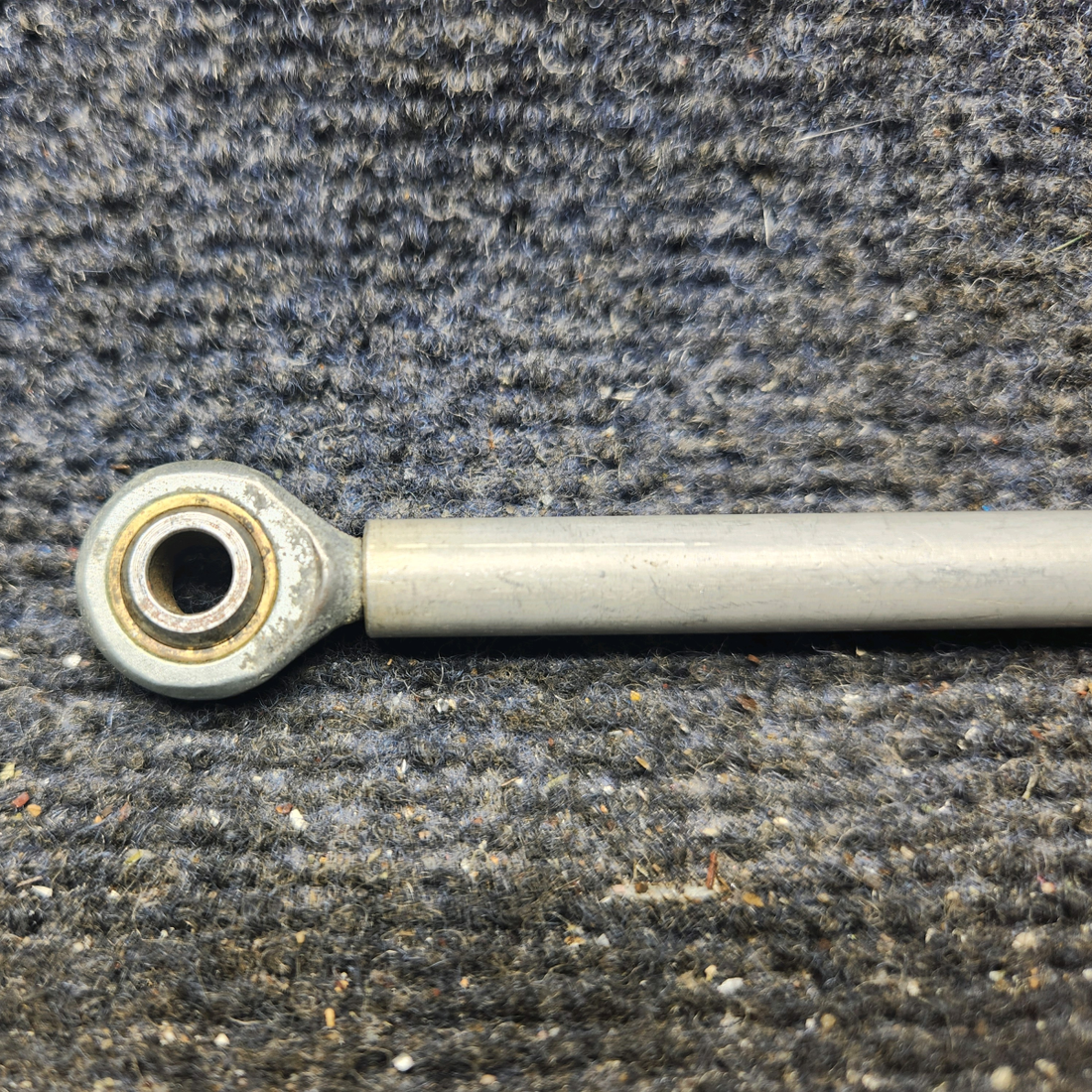 Used aircraft parts for sale, 169-524013-37 Beechcraft C23 SUNDOWNER Aft Rudder Pedal Interconnect Control Rod Assembly