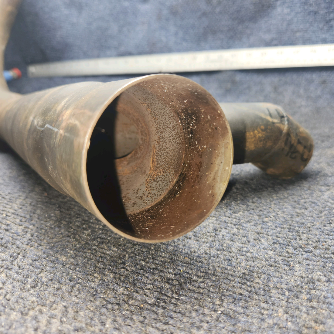 Used aircraft parts for sale, 96-950002-55 BEECHCRAFT 95-55B Outboard Tailpipe – LH Engine