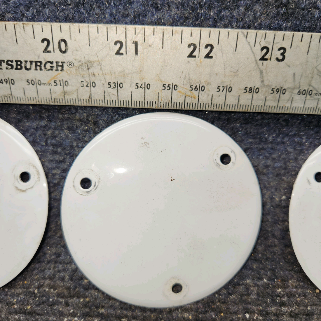 Used aircraft parts for sale, S225-3 Cessna 172E Flap Inspection Cover Plate - Set of 4