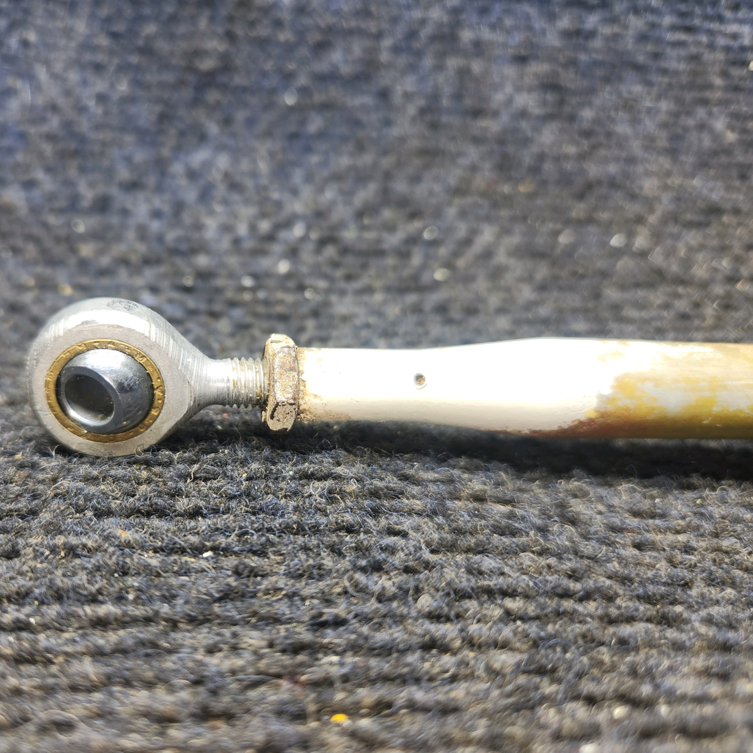 Used aircraft parts for sale, 35-521152-12 BEECHCRAFT F35 Aileron Control Rod Assembly
