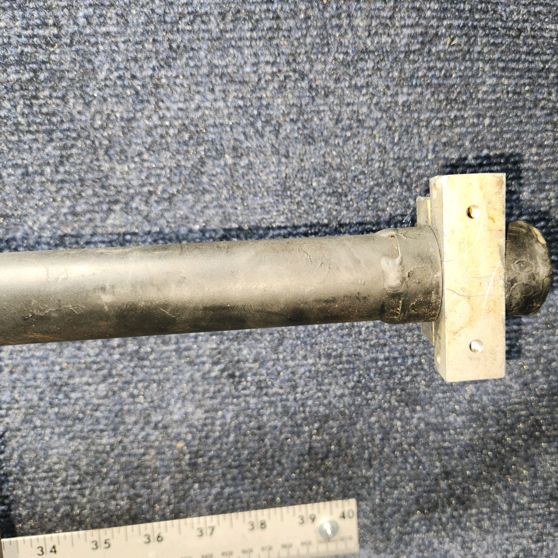 Used aircraft parts for sale, 22370-000 / 22048-000 PIPER PA-24-250 Rudder Pedal Bar w Pilot Pedals & Links