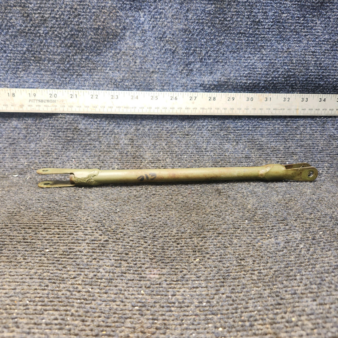 Used aircraft parts for sale, 0510161-12 Cessna 172F Elevator Tube To Bellcrank Forward