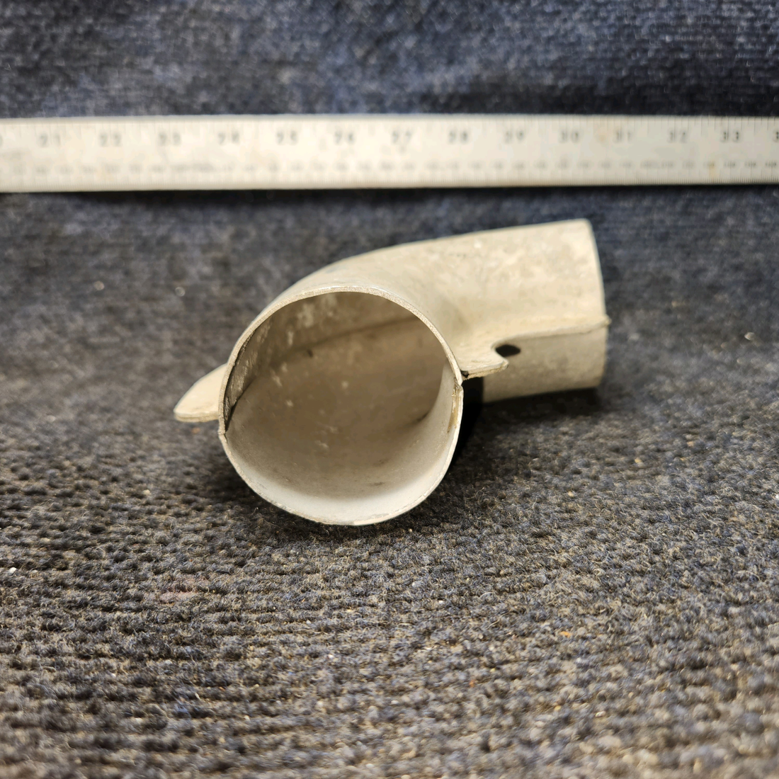 Used aircraft parts for sale, 0413233 Cessna 172E Cabin Air Vent Elbow