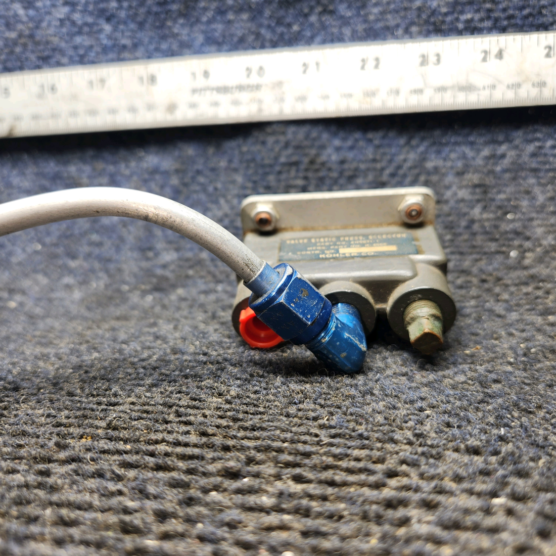 Used aircraft parts for sale, K-4566 Kohler Beechcraft F35 Static Presure Selector Valve