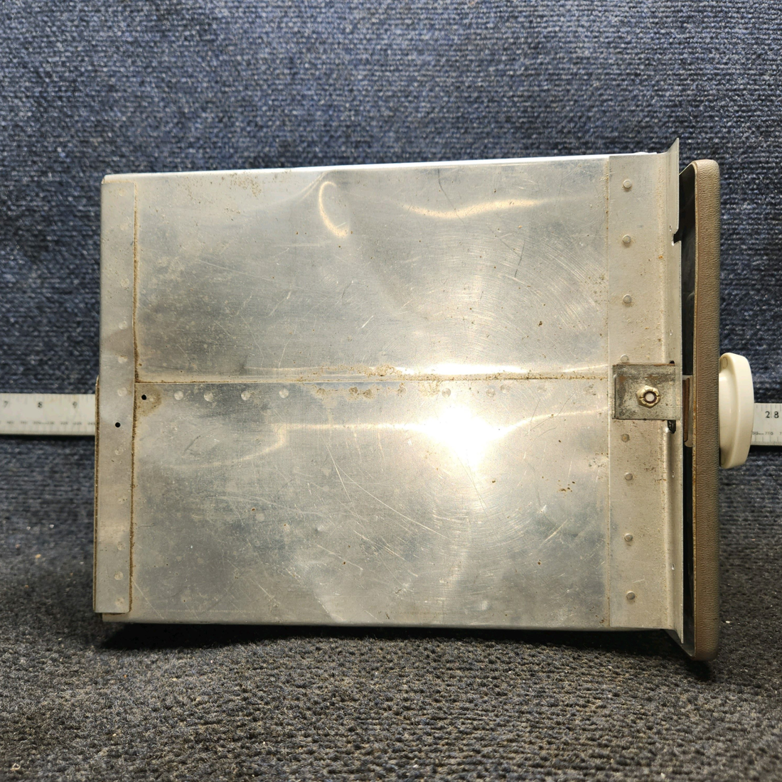 Used aircraft parts for sale, 0713708-1 Cessna 182G Map Compartment Assembly