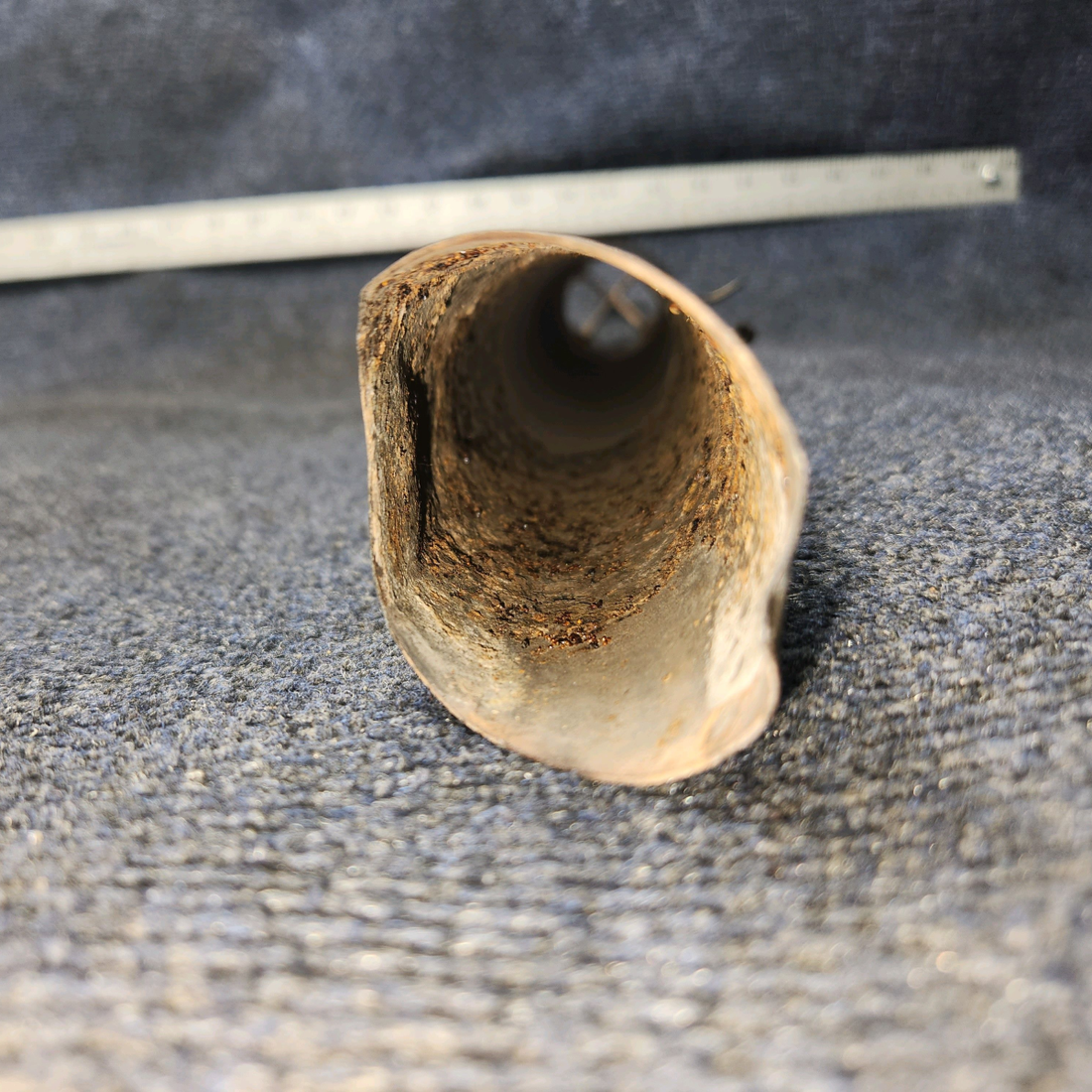 Used aircraft parts for sale, 63666-002 Lycoming O-320-E2AD PIPER PA28-140 Tailpipe Assembly