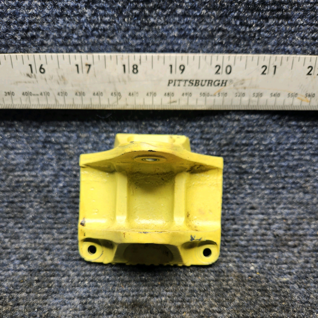 Used aircraft parts for sale, 35-524136-3 Beechcraft F33A RUDDER PEDAL BELLCRANK SUPPORT