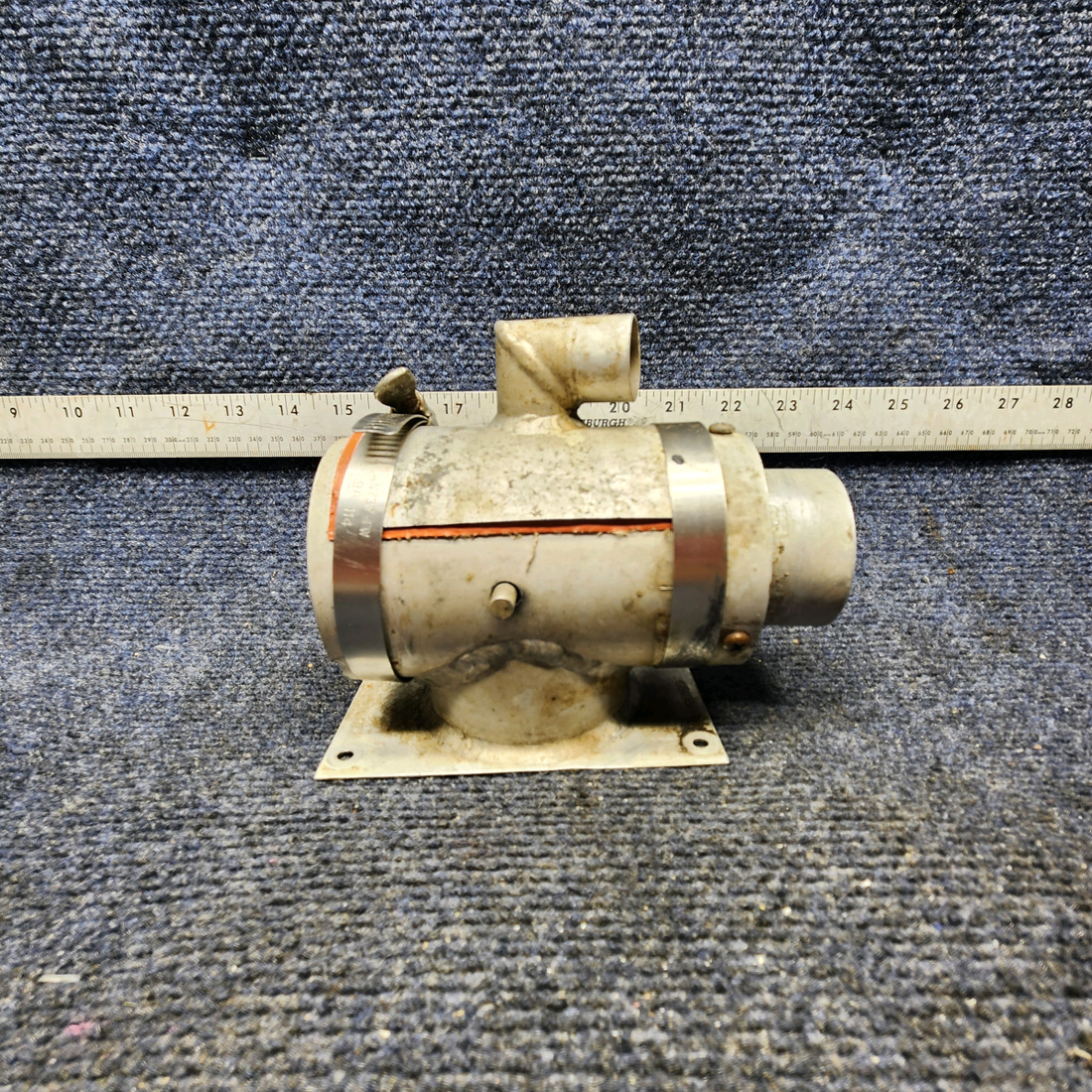 Used aircraft parts for sale, 35-550115-69 Beechcraft F33A CABIN HEAT / VENT VALVE ASSY