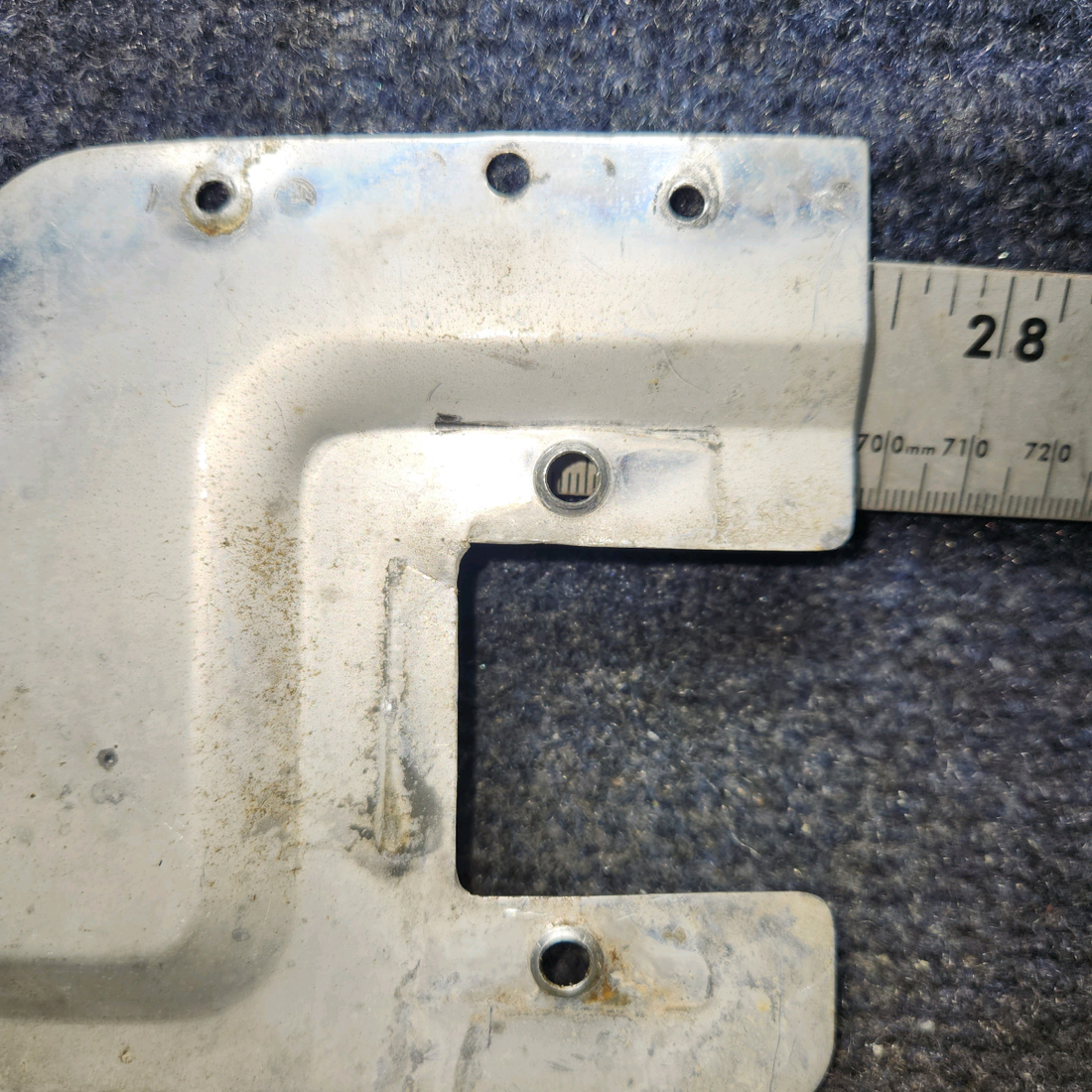 Used aircraft parts for sale, 0413388-4 cessna 150G Handle Plate Assembly – RH