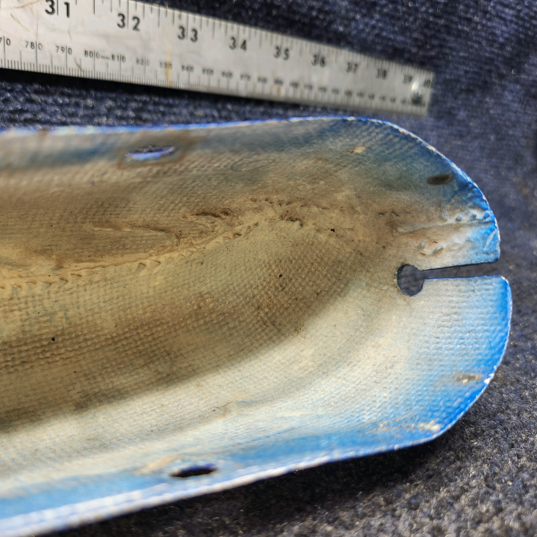 Used aircraft parts for sale, 63541-000 PIPER PA28-140 Tip- Rudder with Tail Light.