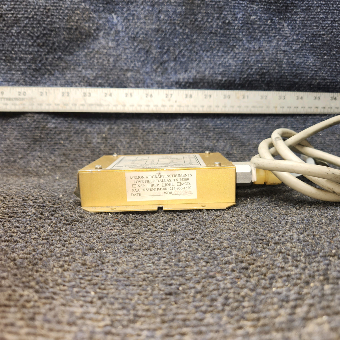 Used aircraft parts for sale, SSD120-XXA Trans-Cal SSD120 Cessna 172E All Solid-State Altitude Digitizer with Mod (Volts: 14-28)