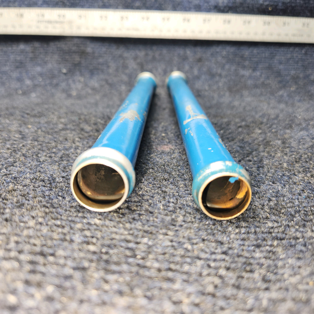 Used aircraft parts for sale, 68987 Lycoming O-320 Piper PA28-140 Push Rod Housing Shroud Tube – Lot of 2