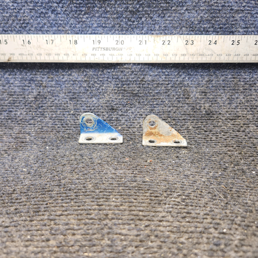 Used aircraft parts for sale, 0510205-10 cessna 172N Seat Belt Fitting Outboard RH / Inboard LH