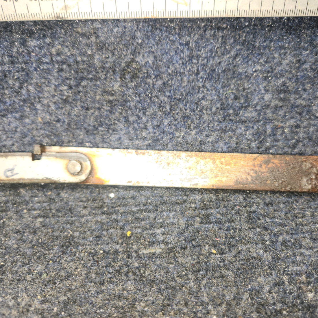 Used aircraft parts for sale, 169-380032-1 Beechcraft A24R Cabin Door Stop Assembly RH