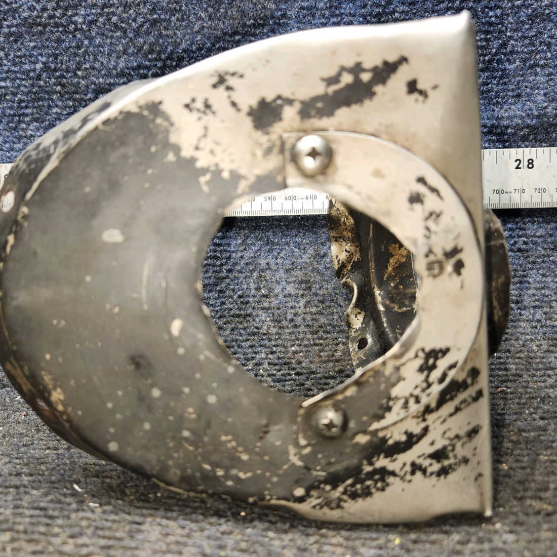 Used aircraft parts for sale, 0550157-53 Continental O-300-D Cessna 172 Exhaust Shroud