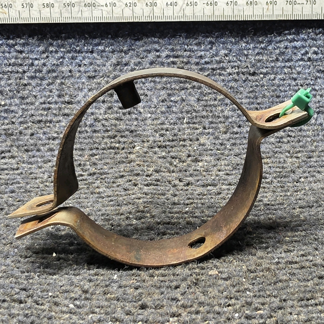 Used aircraft parts for sale, 0550176-31, 0550176-26 Cessna 172F Tailpipe Clamp Assembly