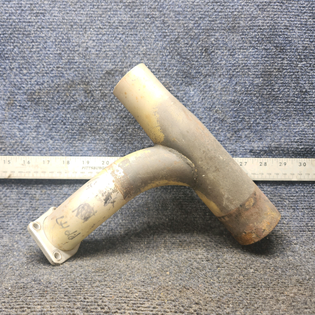 Used aircraft parts for sale, 96-950002-7 BEECHCRAFT 95-55B RH Engine Exhaust Stack Assembly