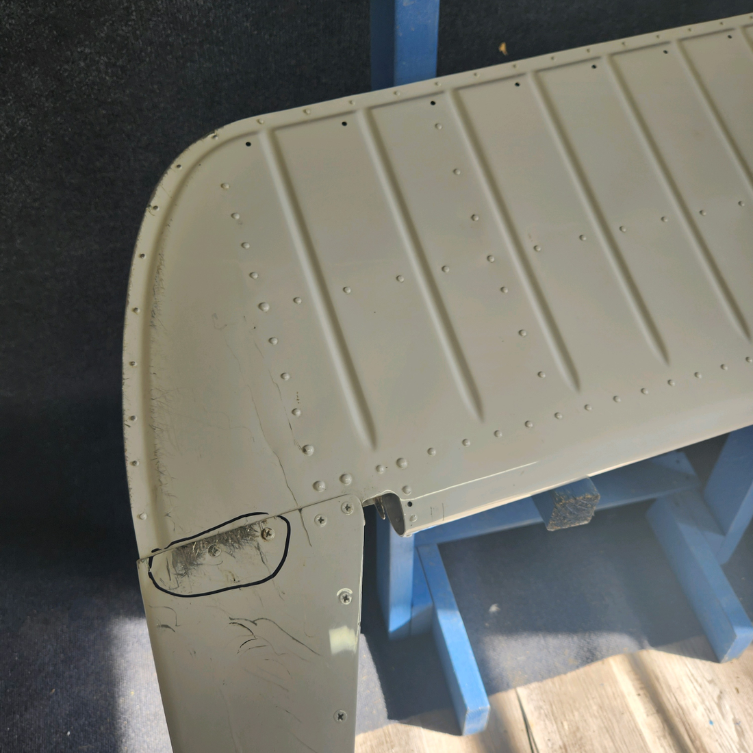 Used aircraft parts for sale, 33-610000-605 Beechcraft F33A ELEVATOR LH WITH STC (ALUMINUM) 33-61SRS-1 LH
