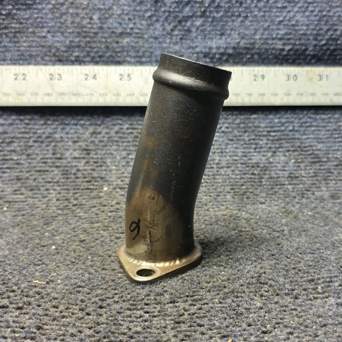 Used aircraft parts for sale, 0550176-57 Cessna 172F Exhaust Curved Riser